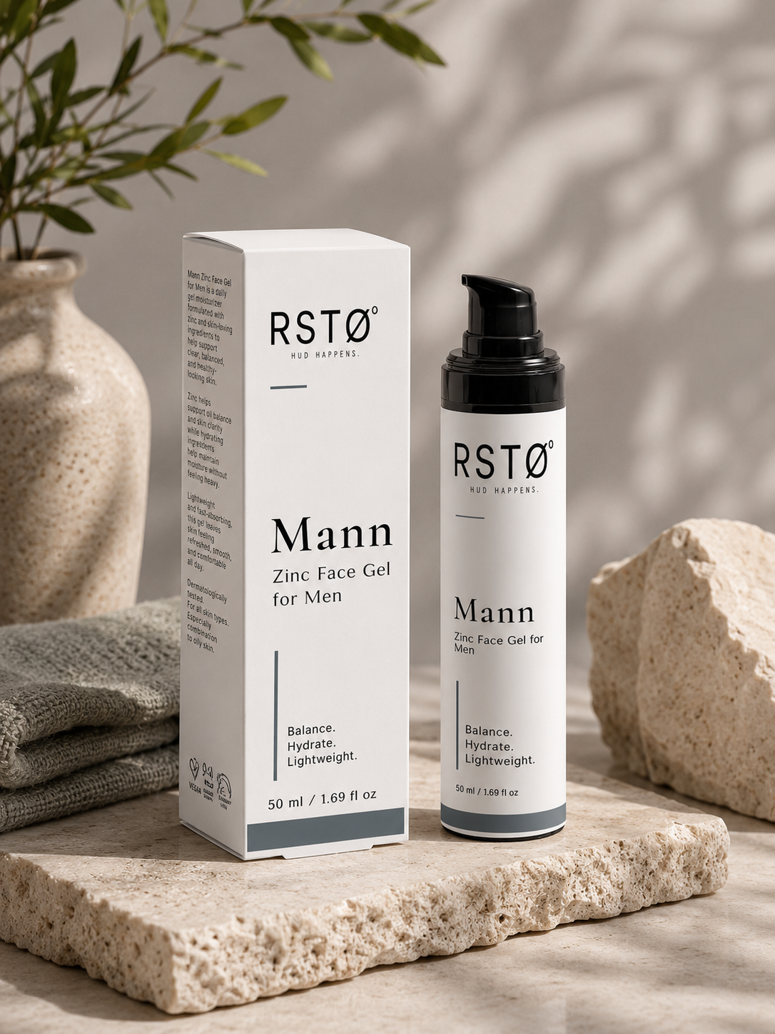Mann - Zinc Face Gel for Men